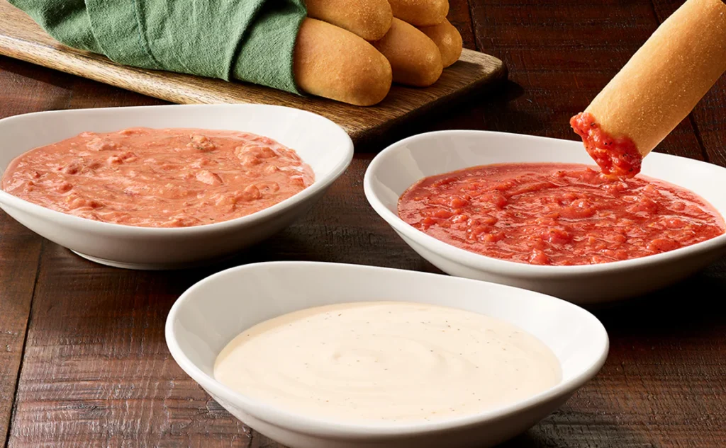 Dipping Sauces Includes Breadsticks (V)