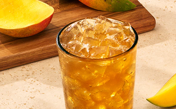 NEW! Mango-Passion Fruit Iced Tea