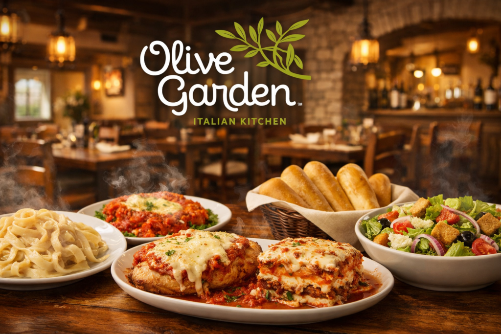 Olive Garden Menu With Prices 2025