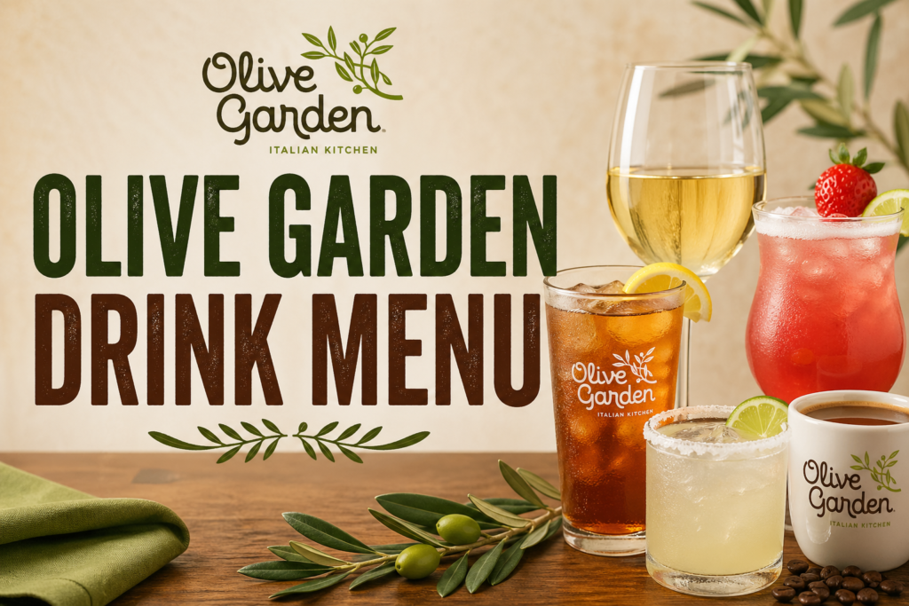 Olive Garden Drink Menu With Prices 2026